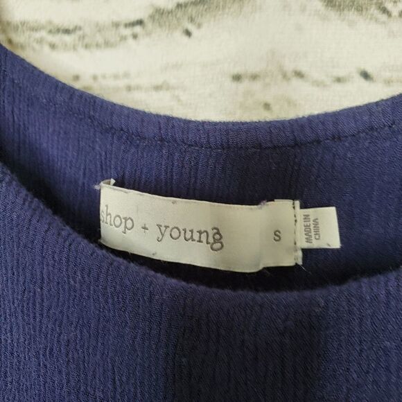 Bishop + Young blue romper size small - Picture 5 of 8